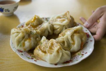 Dumplings in kyrgyzstan