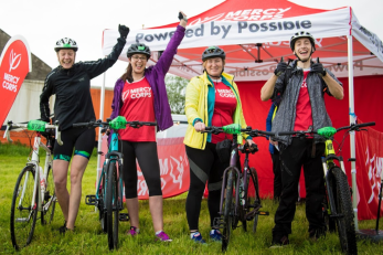 Mercy corps cycle race fundraising event