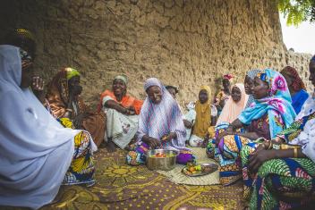 Mercy Corps has helped Hajia, her sister, and other village women access land and learn to grow heartier vegetables to get their families through the hunger gap. “It’s really improved our lives,” she says.