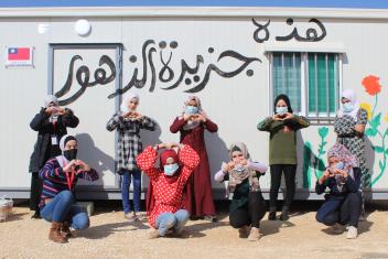In Jordan’s Azraq camp, adolescent girls are designing their own safe space and sessions to talk about the issues they care most about.