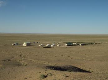 The meeting venue in dornogobi aimag. photo: mercy corps mongolia