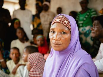 Boko haram widow in community setting