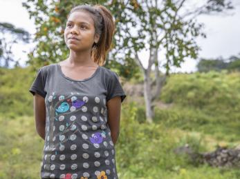 Living in the remote mountains of timor-leste, 18-year-old lourdes studied by solar lamp for years until her family received electricity. now she’s preparing to attend university in dili, the nation’s capital, where she dreams of being minister of education. photo: ezra millstein/mercy corps
