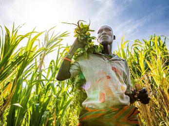 A farmer in uganda.